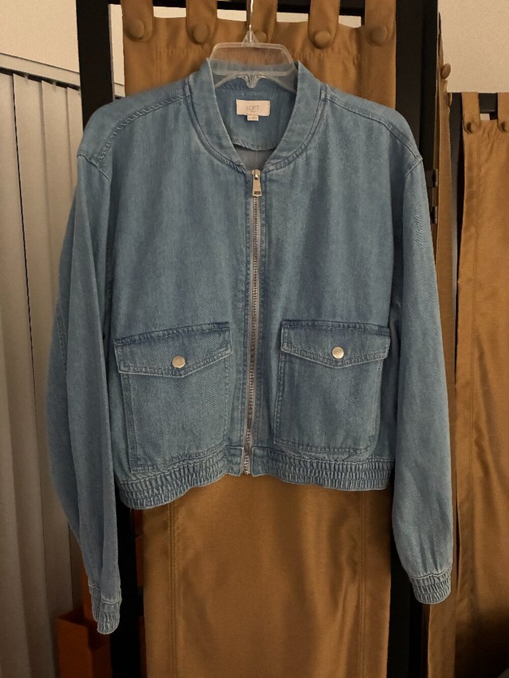 LOFT NWT Blue Denim Jacket Medium